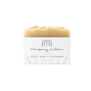 Goat Milk Lavender Bar Soap | Cold Process Soap | Artisanal soap | Handmade Soap | Gift for Her | Stocking Stuffer |