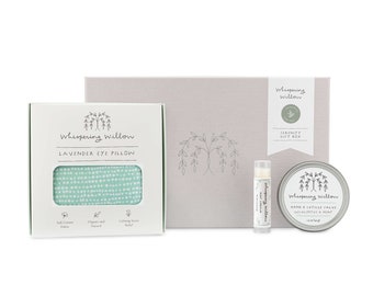 Eucalyptus & Mint Serenity Gift Box| Thinking of You | Care Package for Him | Fathers Day | Thank You Gift | Cozy Care Package |