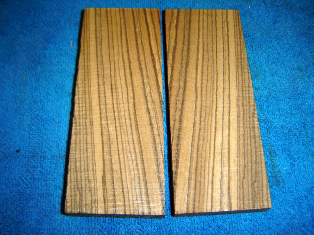 Exotic Wood ZEBRAWOOD Knife Scales/ Gun Grips 3/8 X 2 X 51/4 ZB1 Etsy