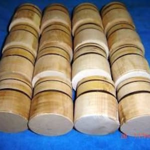 16- 3 &quot; X 3 1/4&quot; Sugar Maple Wood Lathe Turning Blanks
