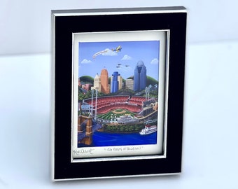 150 Years of Baseball - 2x3 miniature giclee prints (3x5 framed)