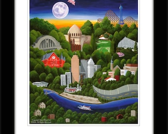Cincinnati - Limited Edition Print, signed by the artist