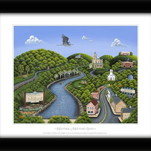 Milford, Ohio - signed/numbered by the artist, giclee print