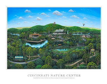 Cincinnati Nature Center - Limited Edition print, signed and numbered by the artist