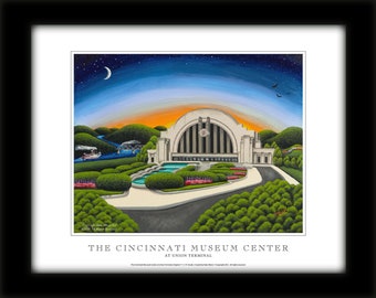 Cincinnati Museum Center at Union Terminal - Signed/Numbered by the artist