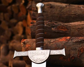 Connor MacLeod Highlander Sword — Handgefertigtes 40-Zoll-Clan-Schwert aus Edelstahl mit Scheide