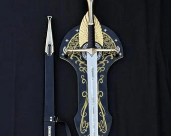 Handgefertigtes Fantasy Königsschwert Reforged Cosplay Swords Replica Weihnachten Geschenk für den Ehemann