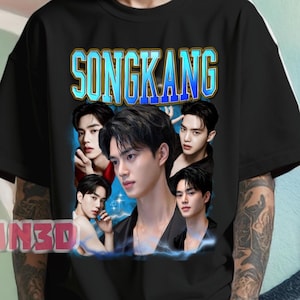 Song Kang Korean Drama Actor Graphic T-Shirt Unisex | K-Drama Fan Gift Inspired by Star | Trendy Apparel for Lovers of Korean TV Shows