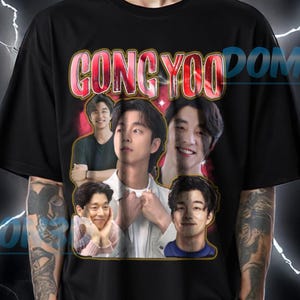 Gong Yoo Inspired Korean Drama Unisex T-Shirt,Enthusiasts and Korean Culture Fans,Perfect Gift for K-Drama,Trendy Fan Apparel