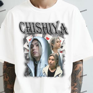 Chishiya Alice in Borderland Graphic Tee,idea gift,Chishiya 90&#39;s Retro Design Graphic TeeAnime Fans,Unisex Otaku Streetwear for Netflix