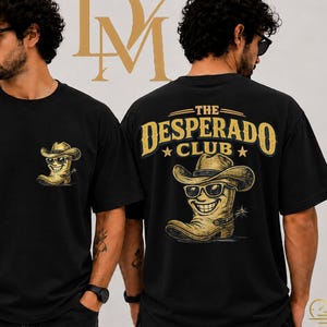 Camiseta del club Desperado, Camiseta del club Desperado, Regalo del club Desperado, Camiseta retro de serpiente, Camiseta del club Desperado, Camiseta del club Desperado