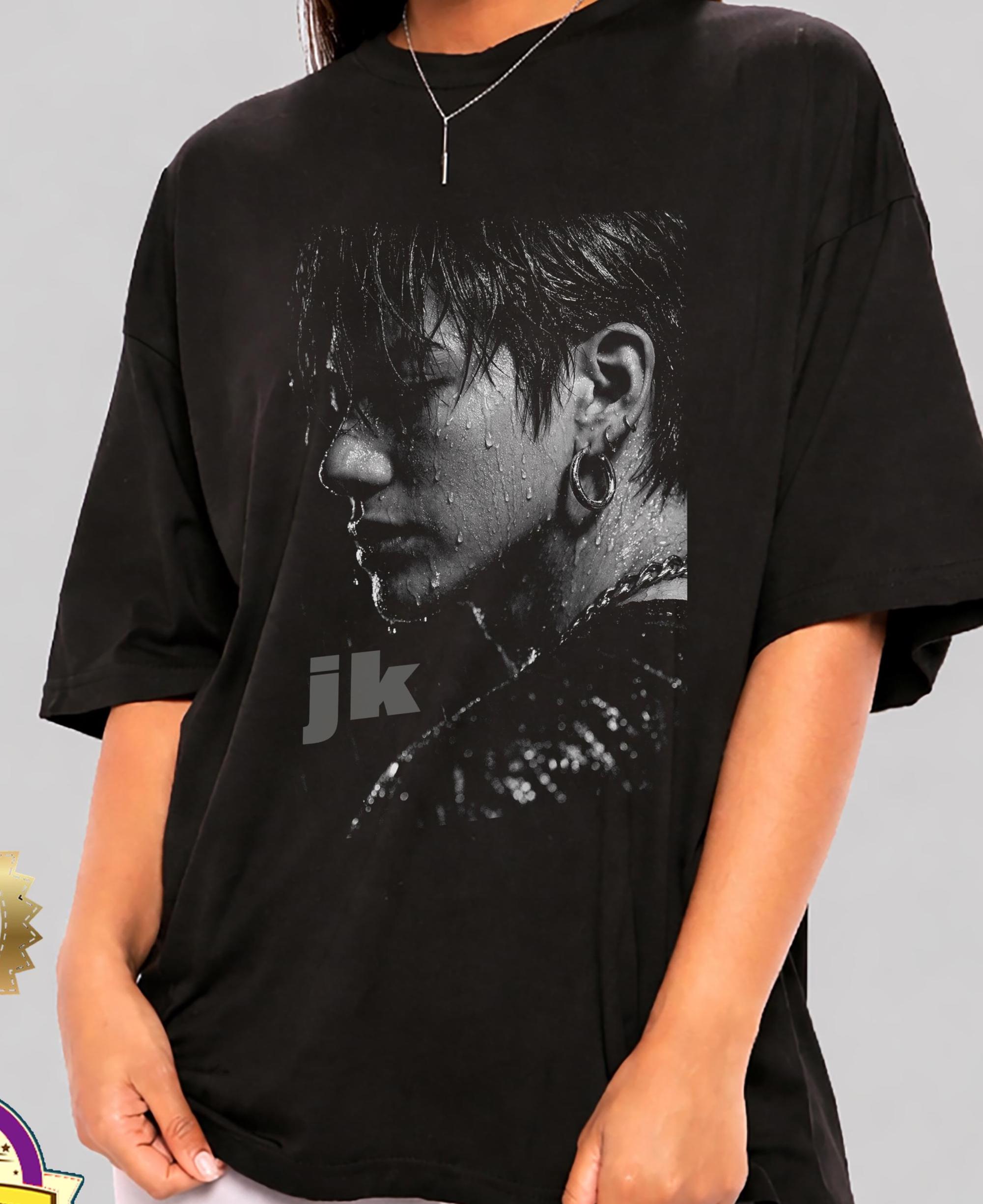 Jungkook Golden Tee - Etsy