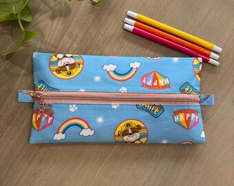Handmade Front-Opening Pencil Case: Paw Patrol