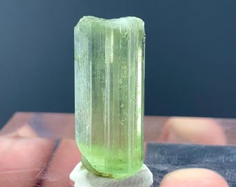 ヘリオドール原石結晶標本：ブラジル産ゴールデンベリル原石 7.2g