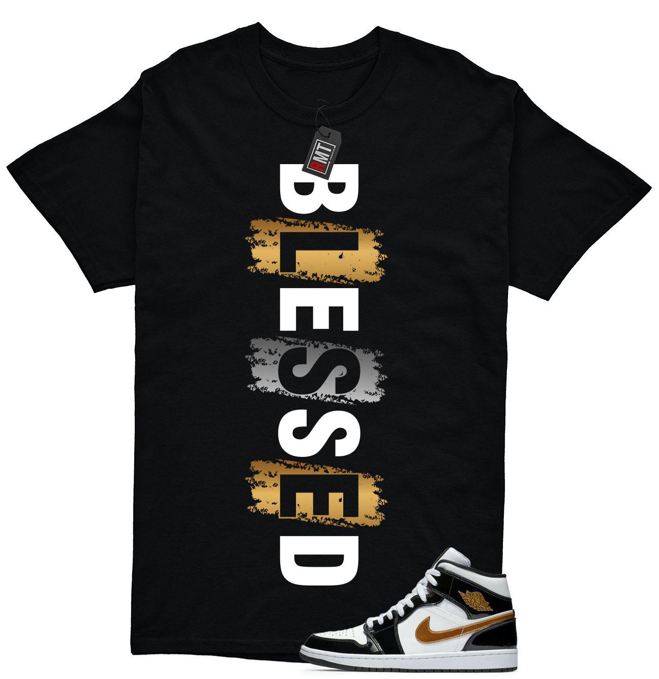 Sneaker White And Gold Jordan Shirt Jordan Metallic Gold Match Tee