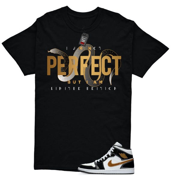 Jordan Metallic Gold Match T-shirt: Limited Edition Sneaker Tee