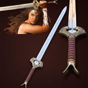 Handcrafted Goldryn Sword Glass of Thrones Medieval Sword-Regal Gold Ruby Inlay, Collectible Gift Sword for Men