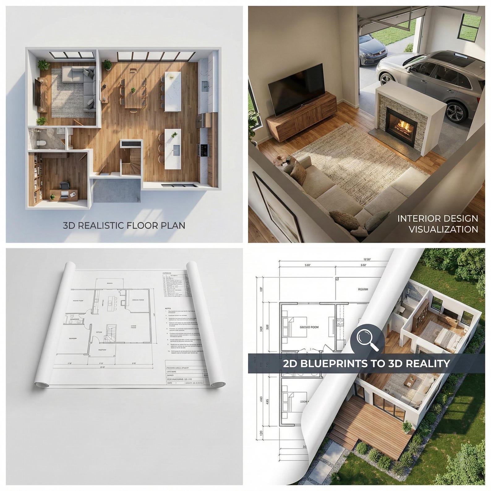 3D Floor Plan Rendering | Realistic Visualization (digital Service ...