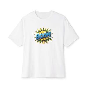 Unisex Cotton Tee Shirt, Boxy Fit Casual Top, Comfortable Soft Fabric, Trending Streetwear Style for Men & Women