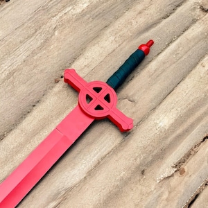 Red Demon Blood Sword | Collectible Sword | Fantasy Sword | Display Piece | Unique Gift | Cosplay Prop