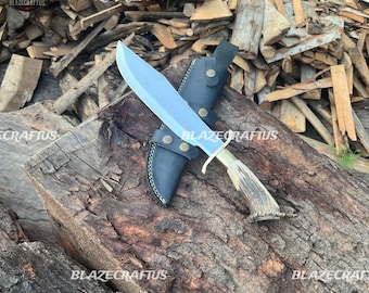 Inglorious Basterds Aldo Raine Knife Replica | Handmade Bowie Knife | Movie Collectible Gift for Him
