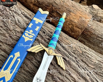 HandmadeZelda Sword Replica – Stainless Steel Game Prop