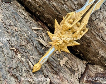Handmade God of War Sword: Olympus-Inspired Metal Cosplay Replica