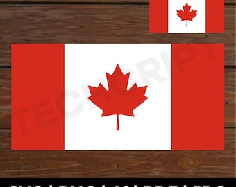 Canada Flag Svg Png Jpg EPS Pdf Ai | Canadian Maple Leaf Clipart | Print Ready