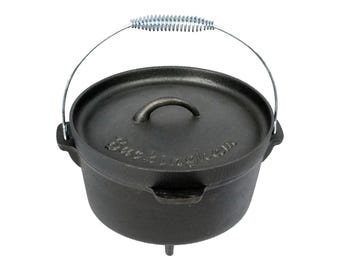 Buckingham Pre-Seasoned Cast-Iron Dutch Oven