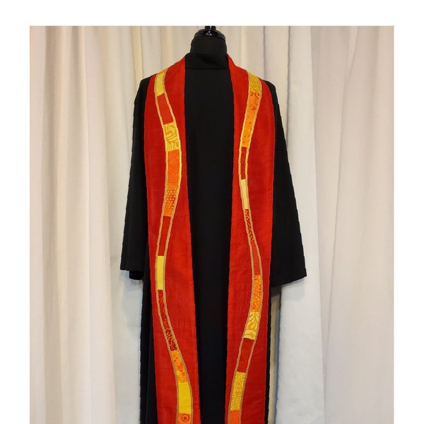 Pentecost River of Life Clergy Stole