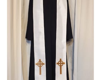 Celtic Cross Clergy Stole