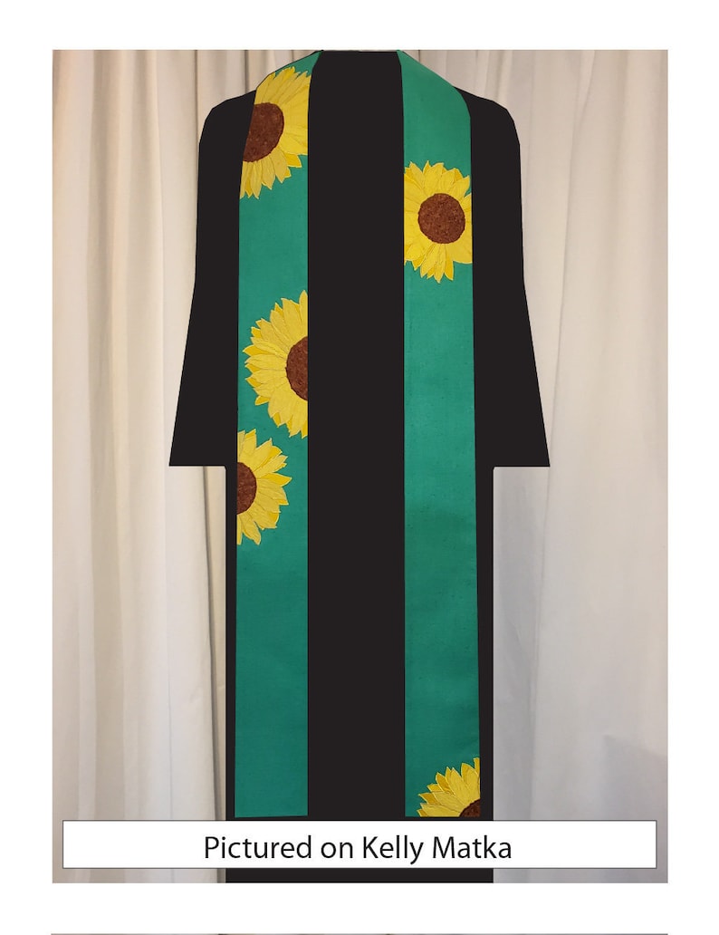 Sunflower Clergy Stole image 1