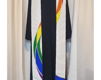 Rainbow Pathway Clergy Stole