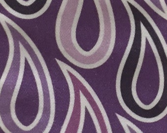 Purple Paisley Stole