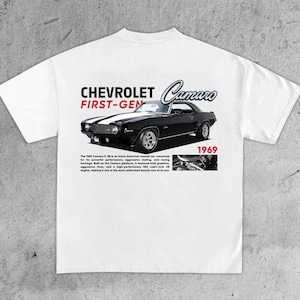 Chevrolet Camaro Z/28 1969 Enthusiast Apparel Unisex Car Gift | Chevrolet car Driver Shirt