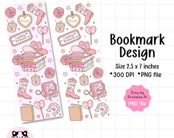Cowboy Romance Bookmark, Girly Cowgirl Bookmark, Romance Bookish Bookmark, Romance Book Club, Cowboy Bookish Bookmark, Bookmark Gift