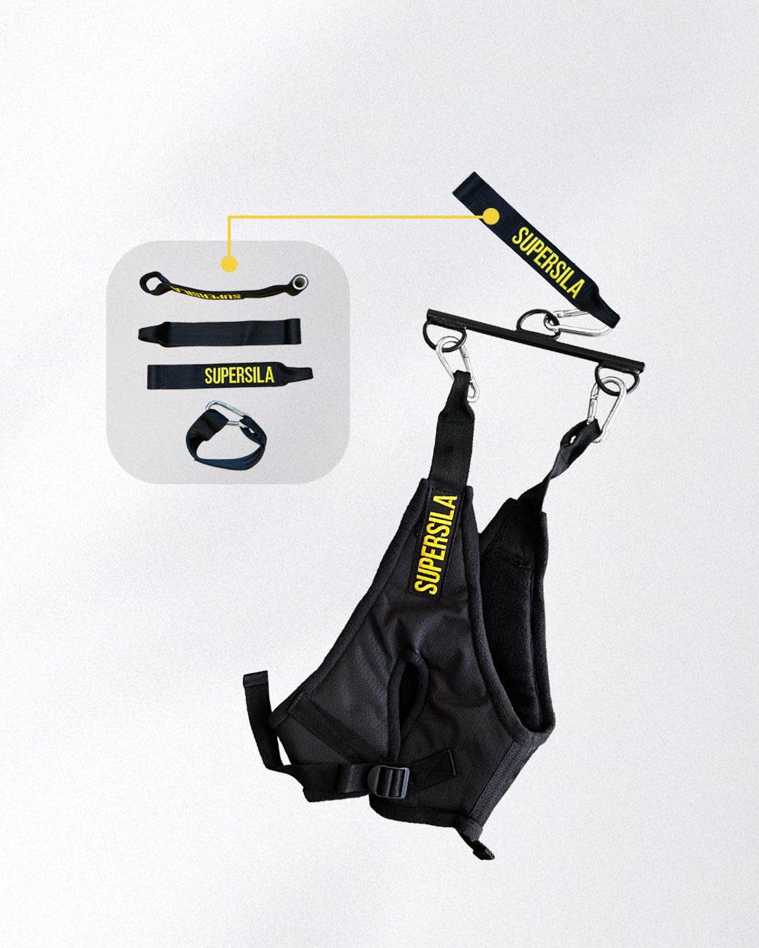 Reinforced Glisson Loop Set + Steel Spreader Bar + Door Mount | Neck ...