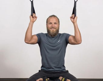Finger Traction Grips for PravIlo, Alfa Gravity. Finger Stretch Exercise. Stretching body