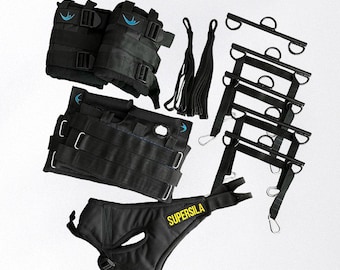 Pravilo Alpha Gravity Pro Set: Arm & Leg Cuffs, Glisson Loop, Reinforced metal spacer