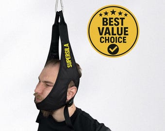 Glisson Loop “Comfort Edition” | Neck Traction Strap for Spine Relief at Home