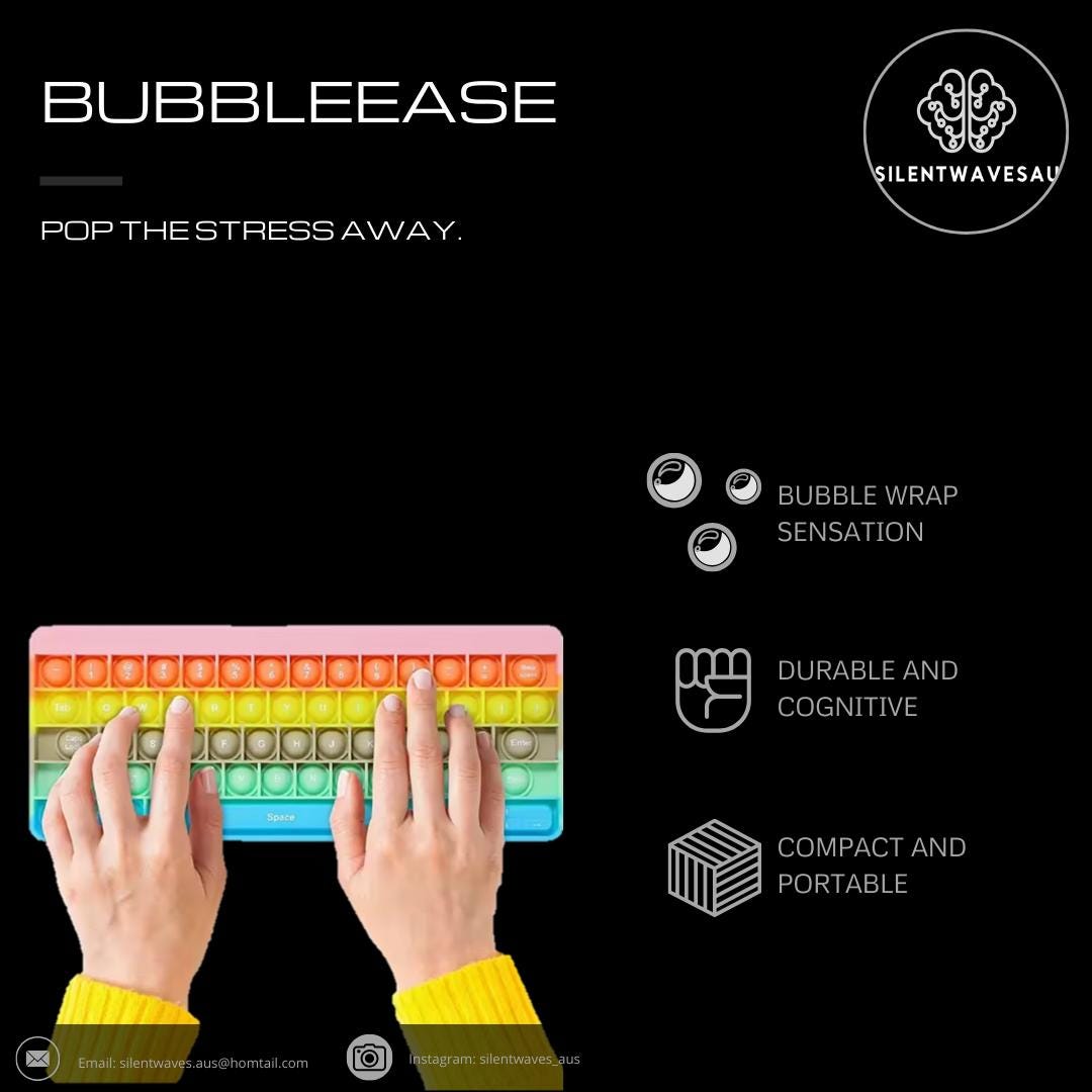 Bubble Ease Fidget Toy: Addictive Popping Fun - Etsy