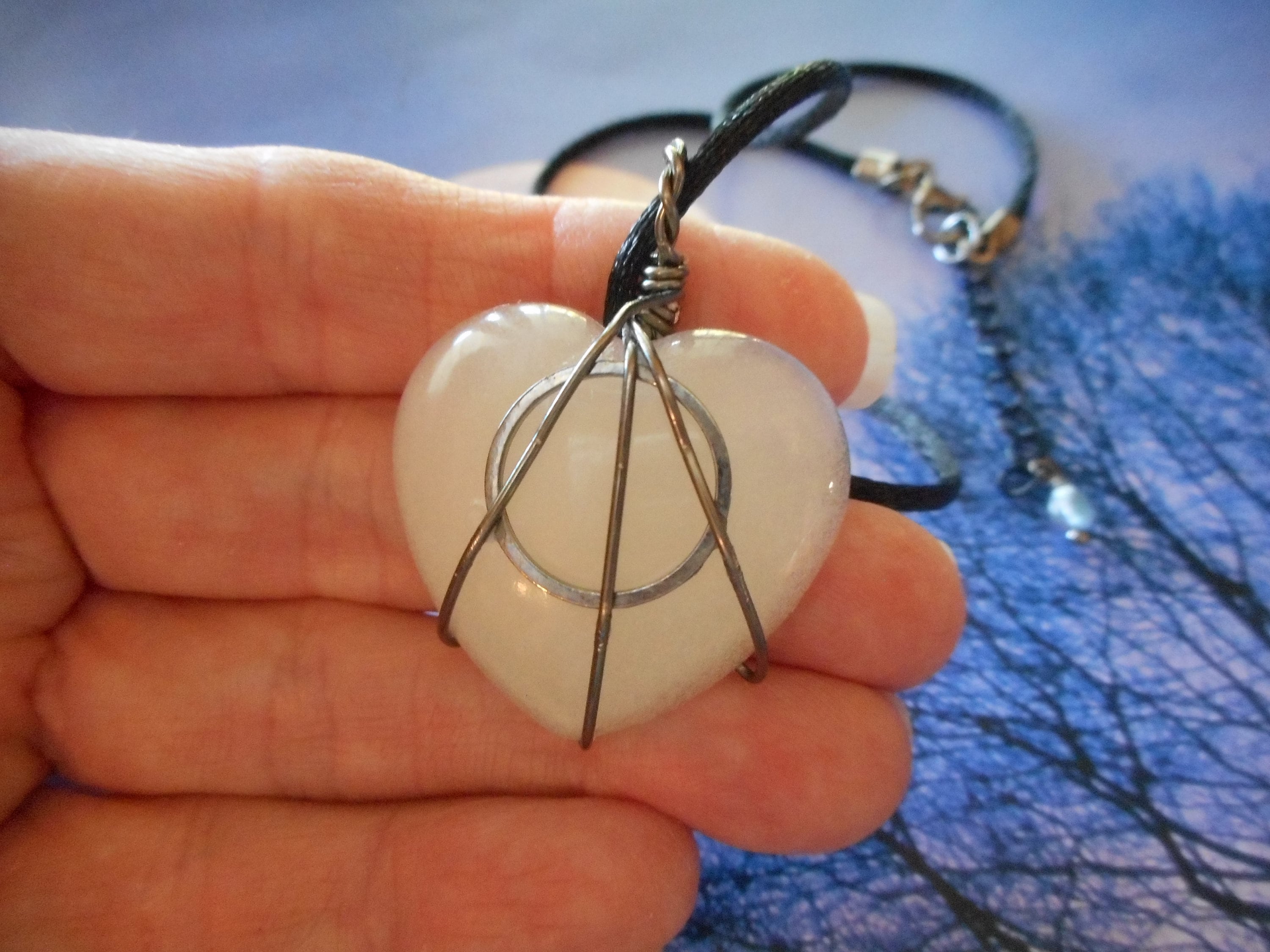 Willa s Werewolf Necklace Pendant Glow in the Dark Zombie 2 Necklace Costume Zombies Pendant Cosplay Addison Wyatt Etsy New Zealand