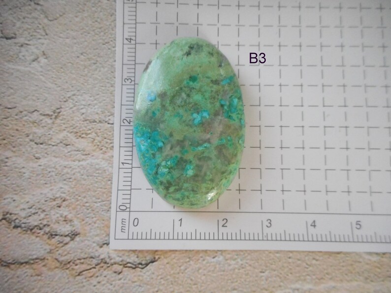 Chrysocolla Turquoise Viking Norse Rustic Manly Pendant Necklace