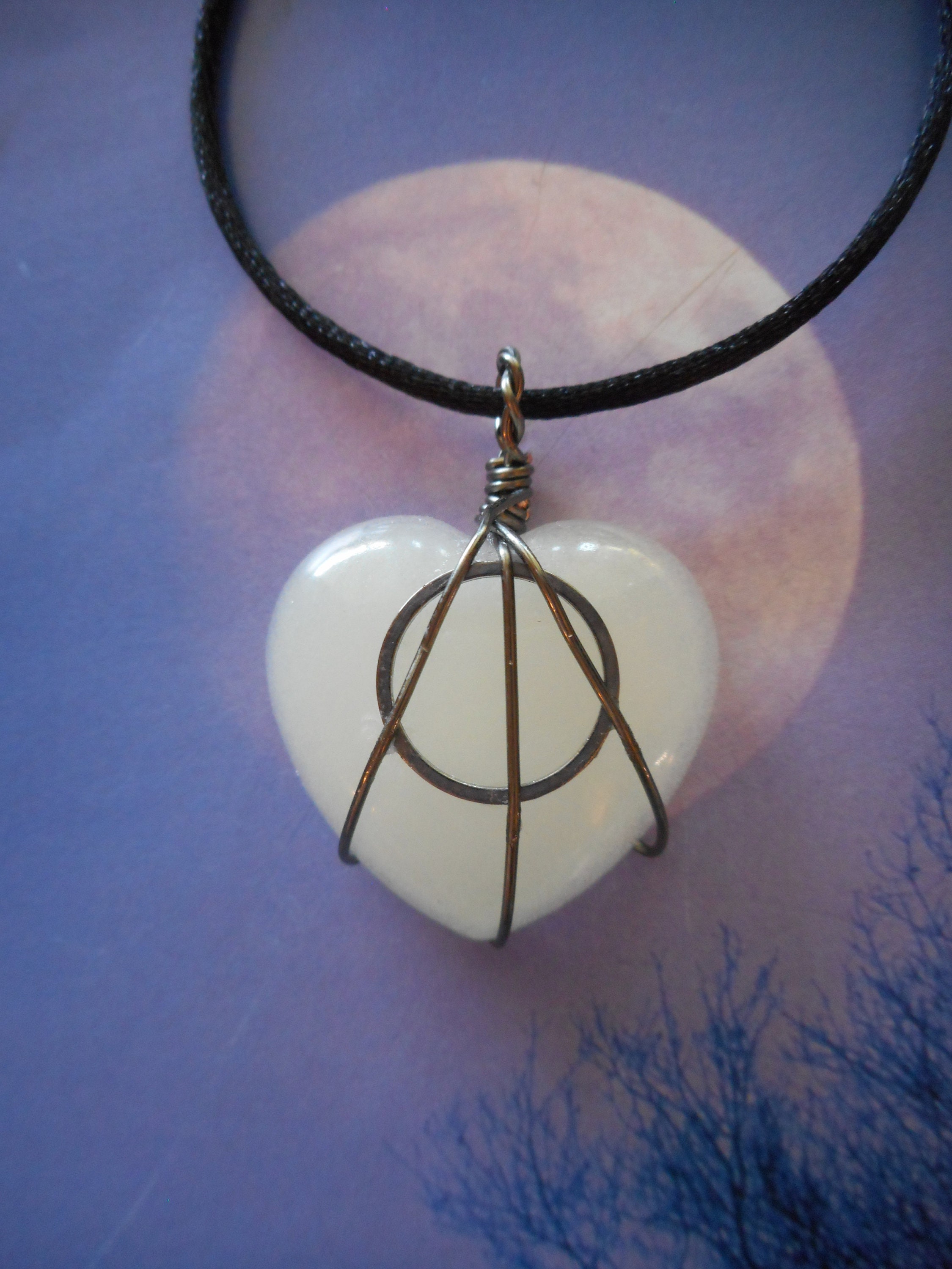 Zombies 2 moonstone necklace - Etsy 日本 Zombies 2 moonstone necklace - Etsy 日本
