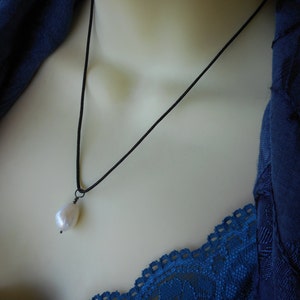Kairi Kingdom Hearts Necklace Freshwater Pearl Pendant Pendant