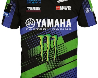 Camiseta con el lema de Yamaha n.° 416