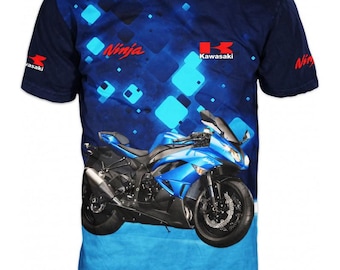 Kawasaki Ninja Motto T-shirt #4017, Biker unisex shirt, Gift for motorcycle lover