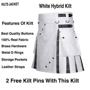 Custom Made Hybrid Utility Kilt: Cargo Pockets, 40 Colors