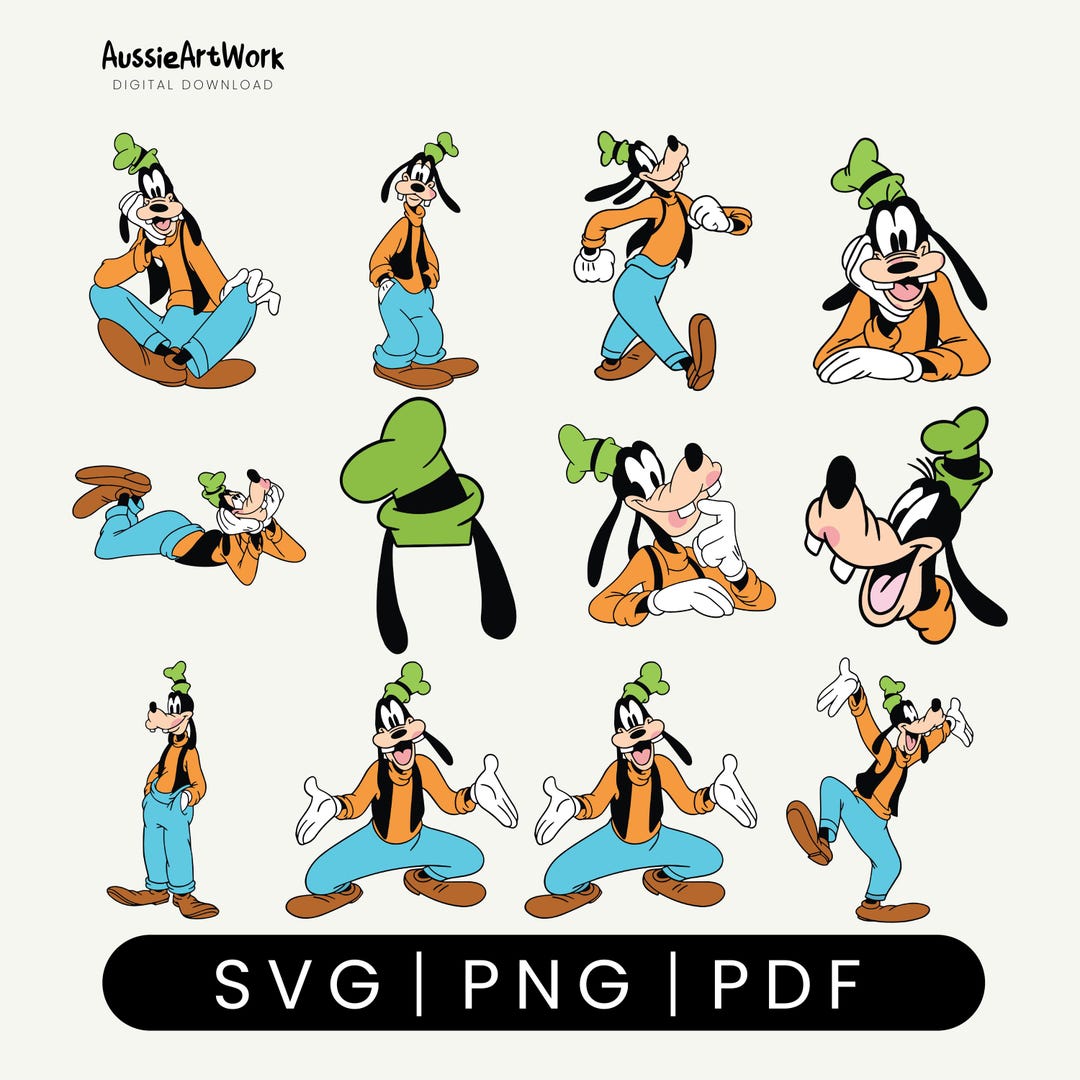 Goofy Svg, Printable Goofy Design for Shirt - Mug - Tumbler - Tote Bag ...