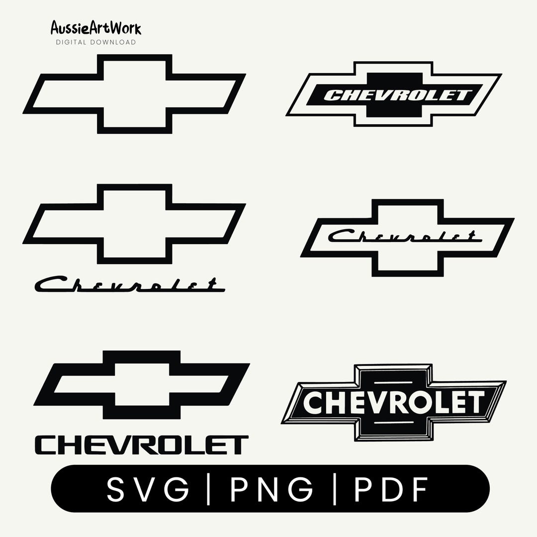 Chevrolet PNG, Chevrolet Letters, Chevrolet Emblem Svg, Chevrolet Decal ...